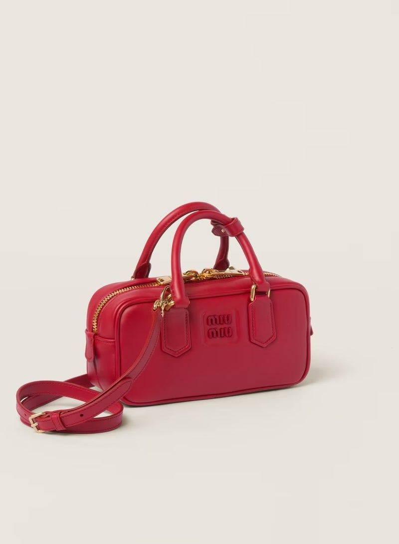 miu Arcadie leather bag