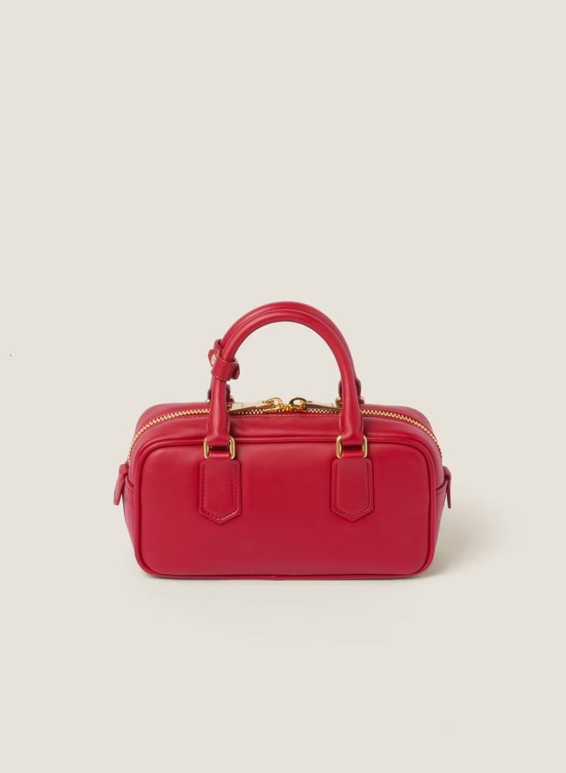 miu Arcadie leather bag