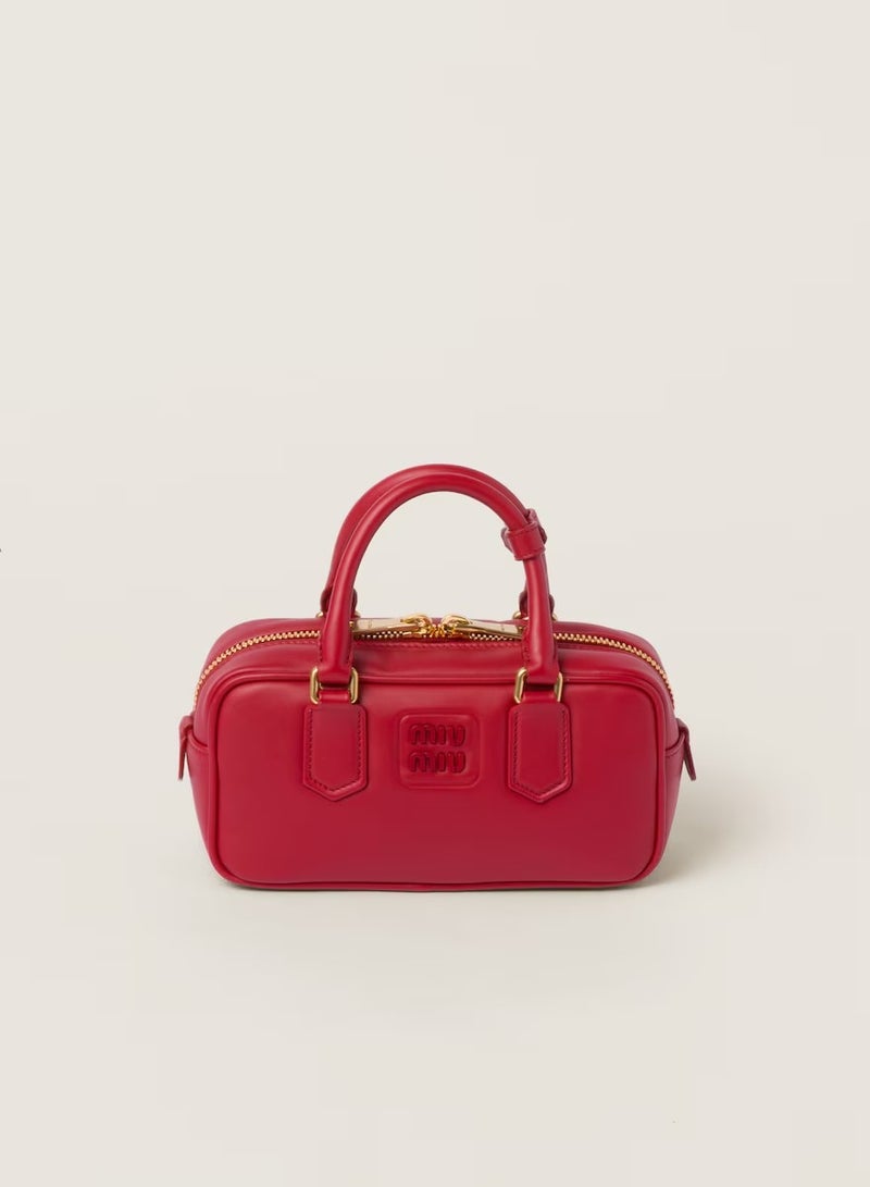 miu Arcadie leather bag