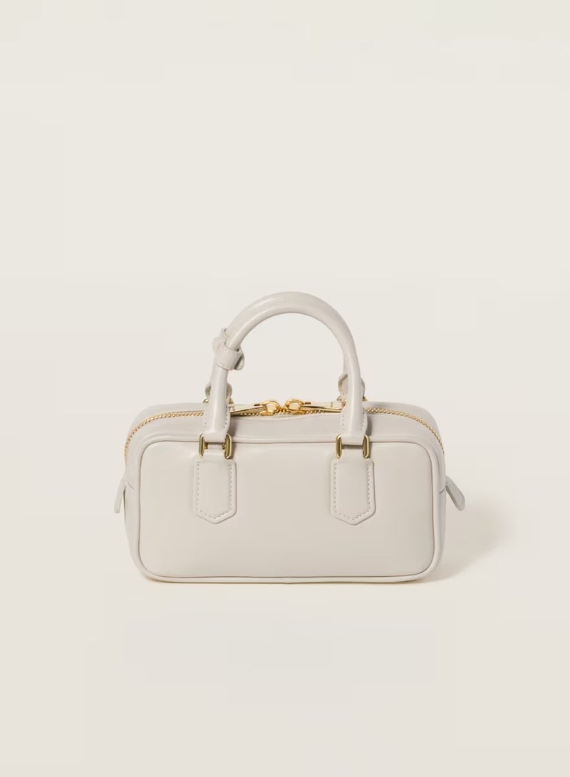 miu Arcadie leather bag