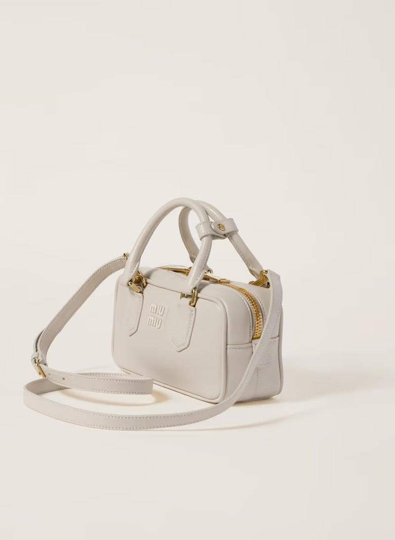 miu Arcadie leather bag