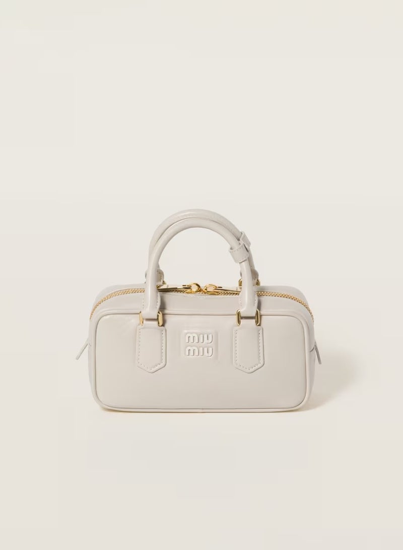 miu Arcadie leather bag