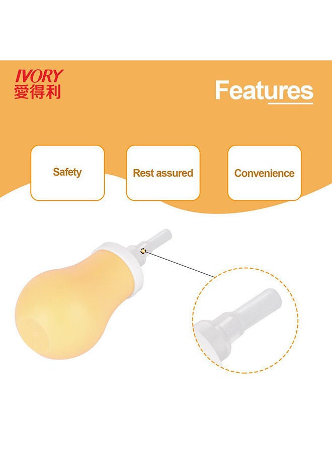 Soft Elastomeric Nasal Aspirator and Suction Snot
