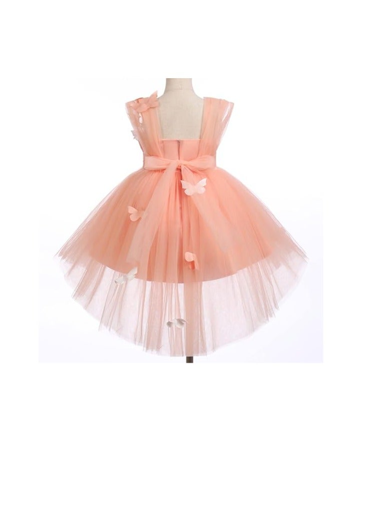 Baby Girls 3D Butterfly Tulle Tutu Dress Kids Birthday Christening Wedding Party Dresses Cake Smash Photo Shoot