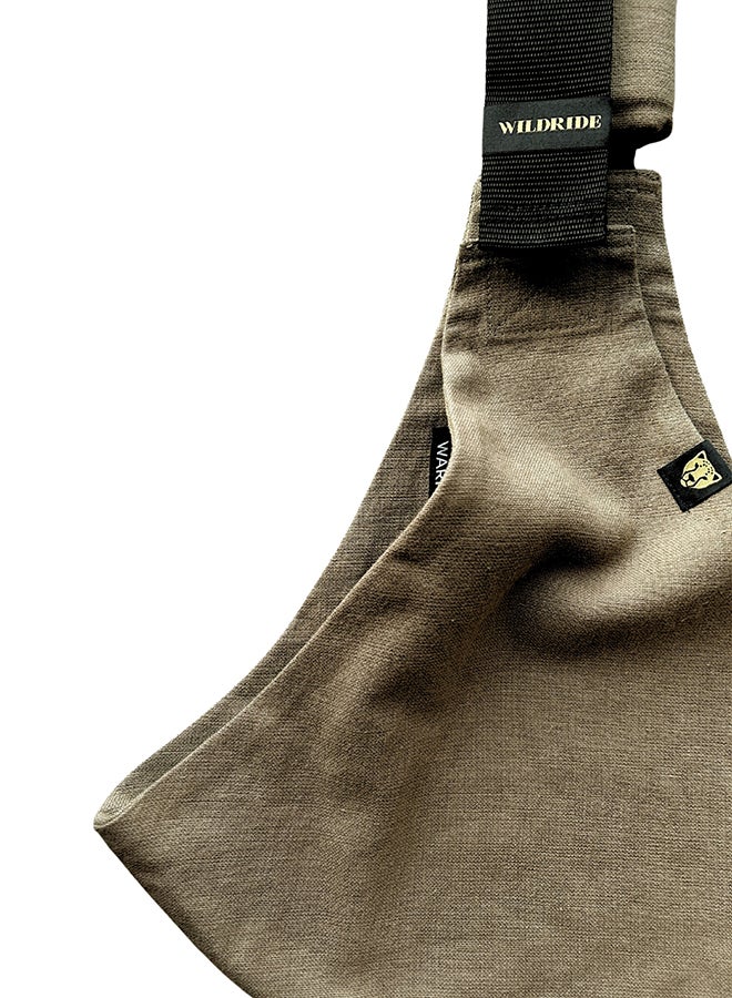 Baby Toddler Carrier, Camel Linen