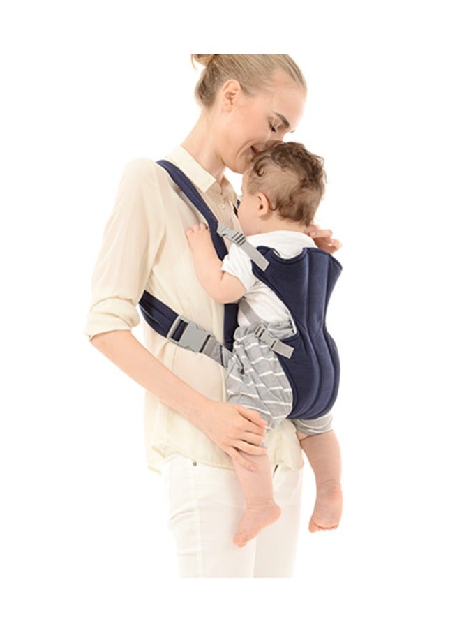 ORiTi 4-In-1 Kids Adjustable Carrier With Comfortable Head Support And Buckle Strap - Blue