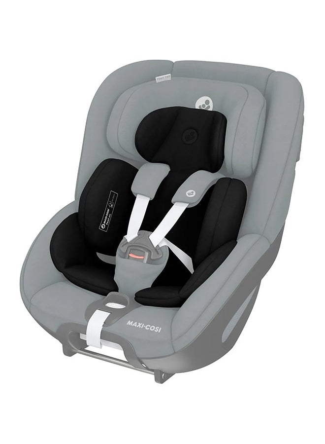 Pearl 360 Pro Newborn Inlay, Designed For Pearl 360 Rotating Car Seat, 0 - 3 Months, Authentic Black, 2 Year Warranty