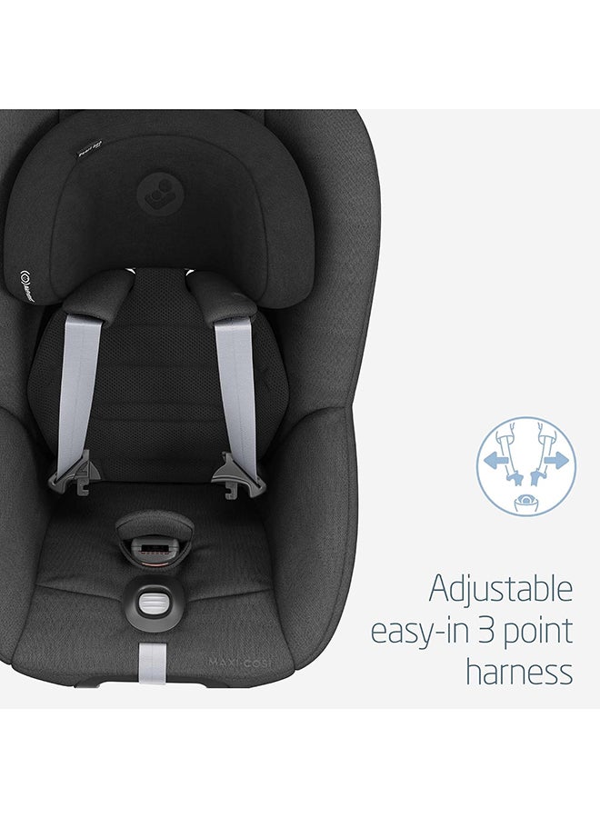 Pearl 360 Pro Infant Car Seat, 360 Swivel, G - Cell Side Impact Protection, One - Hand Rotation, Climaflow, 3 Months To 4 Years, Authentic Black