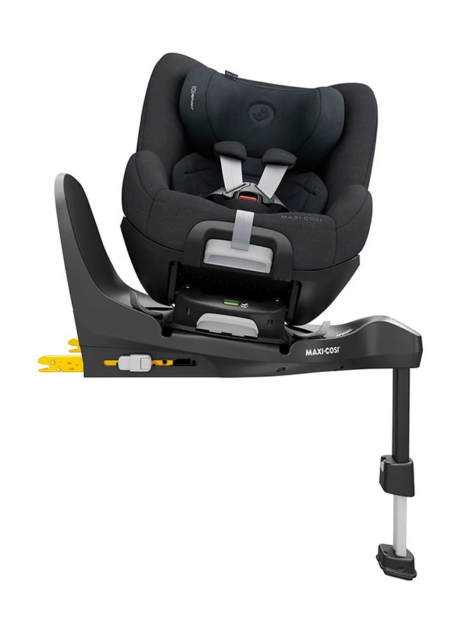 Pearl 360 Pro Infant Car Seat, 360 Swivel, G-CELL Side Impact Protection, One-Hand Rotation, ClimaFlow, 3 Months To 4 Years, Authentic Graphite, 2 Year Warranty