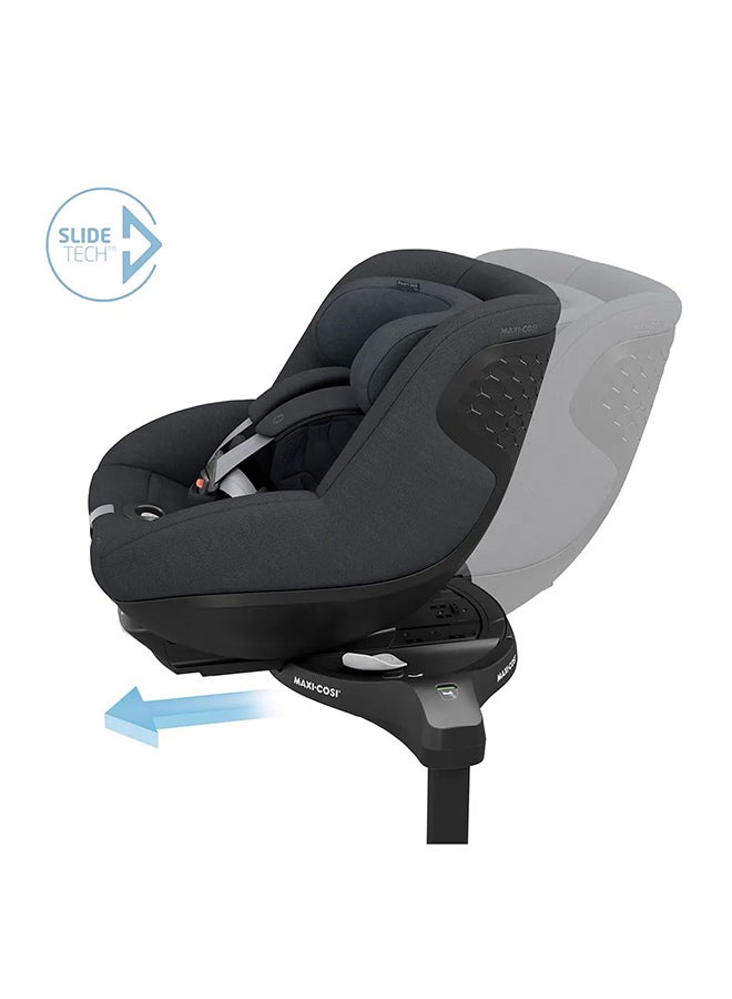 Pearl 360 Pro Infant Car Seat, 360 Swivel, G-CELL Side Impact Protection, One-Hand Rotation, ClimaFlow, 3 Months To 4 Years, Authentic Graphite, 2 Year Warranty