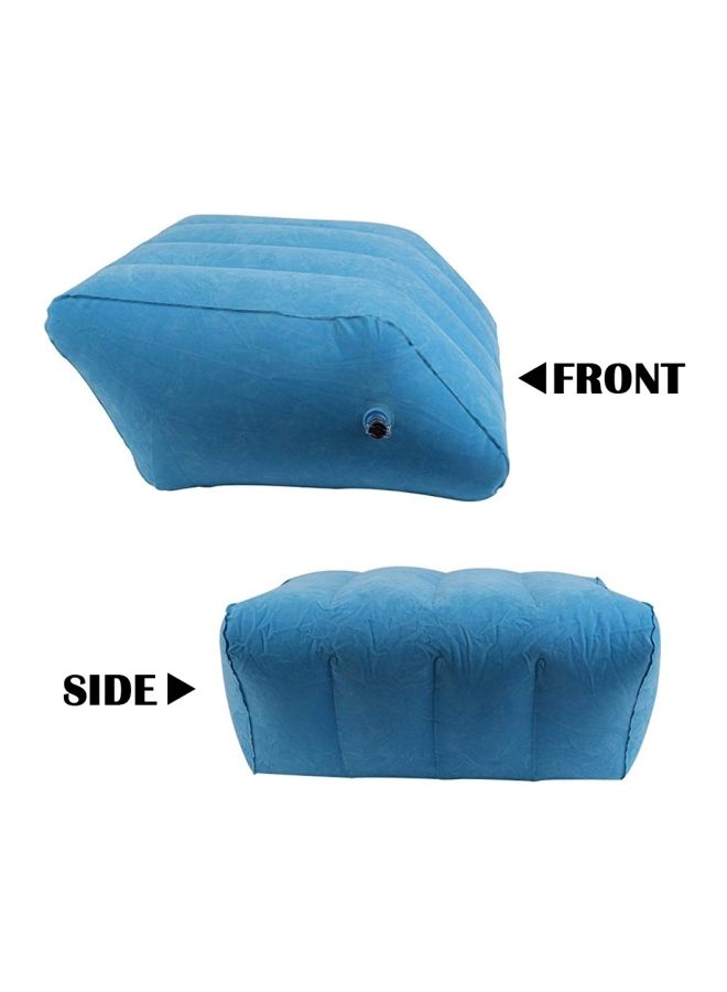 Inflatable Leg Pillow PVC Blue