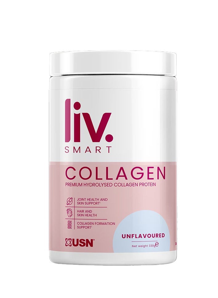 USN, LIV.SMART COLLAGEN, UNFLAVORED, 330G