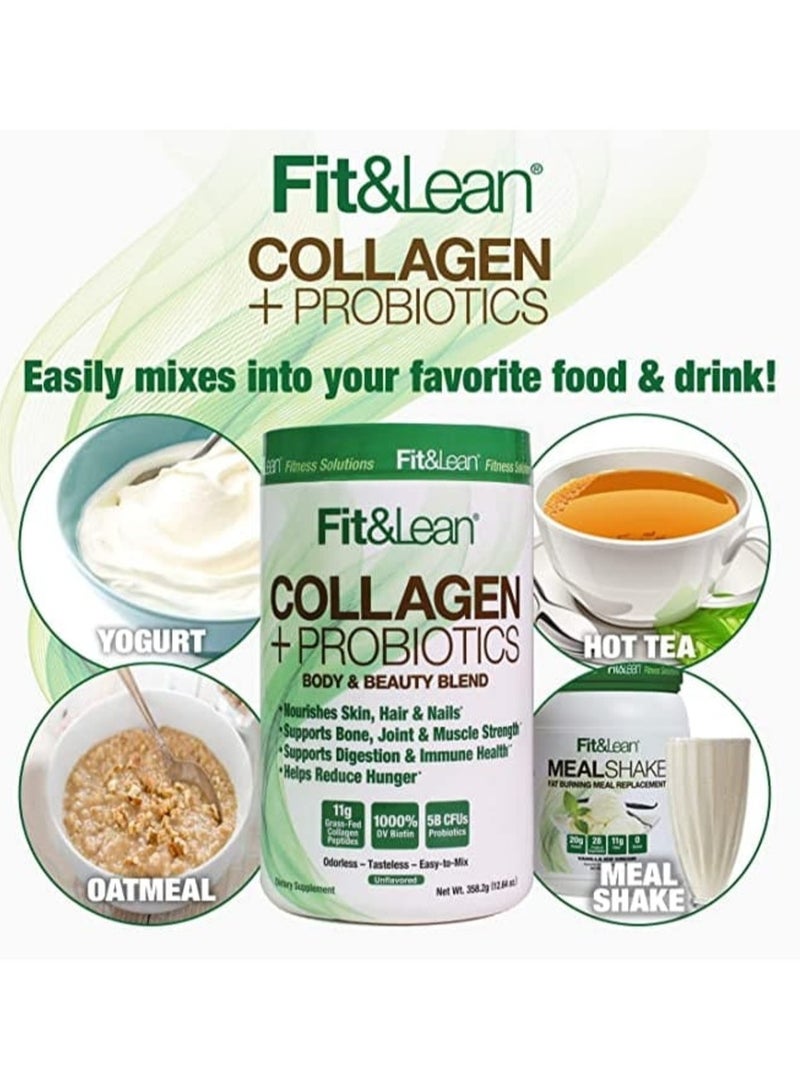 Fit & Lean Collagen + Probiotics 358 gram