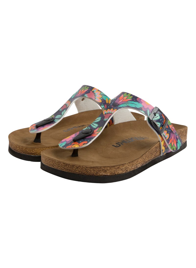 Flowers of Color Sandals