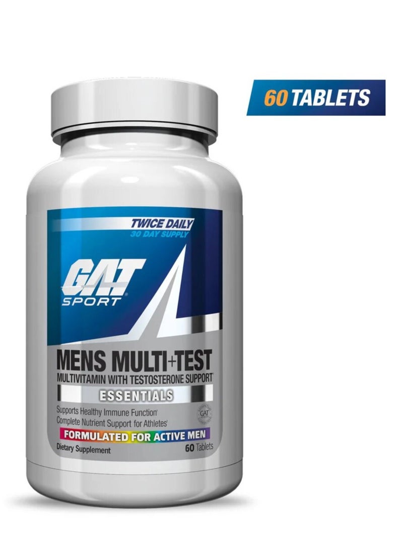 Gat Sport, Men's Multivitamin, 60 Tabs, 30 Servings