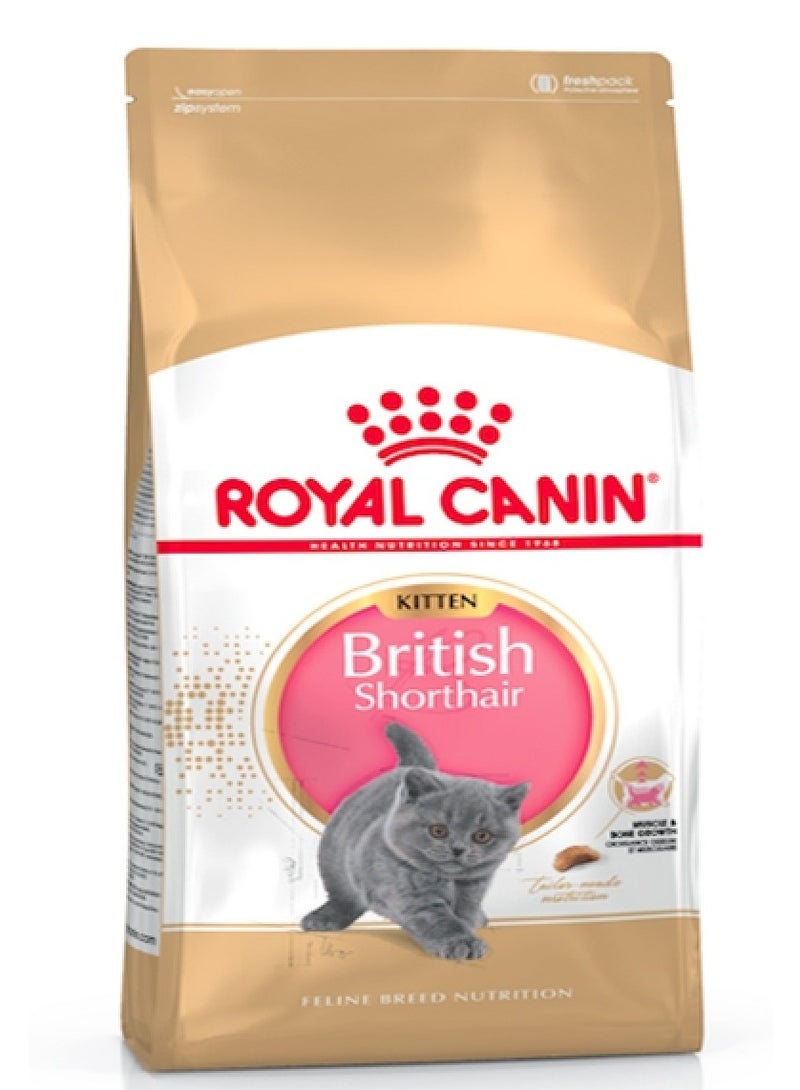 Royal canin Feline Breed Nutrition British Shorthair Kitten 2 KG cat dry food