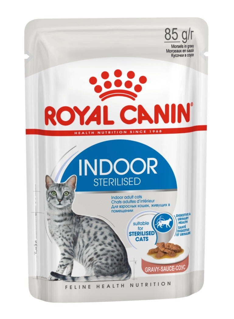 Royal canin Feline Health Nutrition Indoor (WET FOOD - Pouches) cat wet food