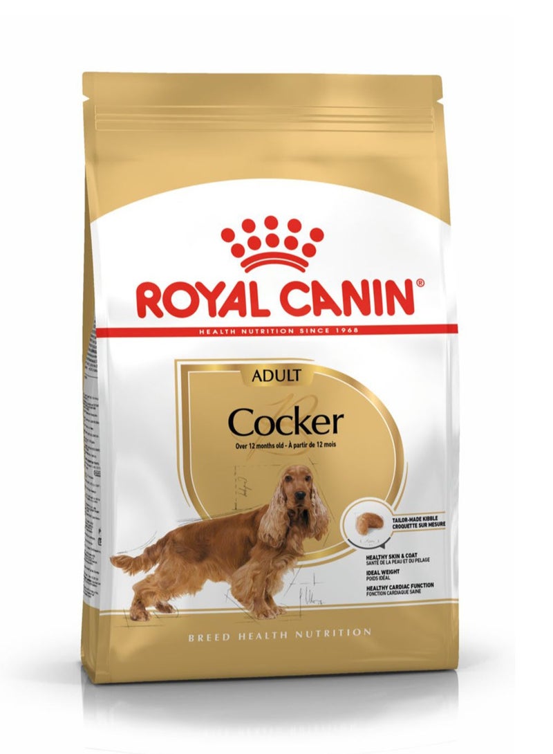 Royal Canin Breed Health Nutrition Cocker Adult, 3Kg