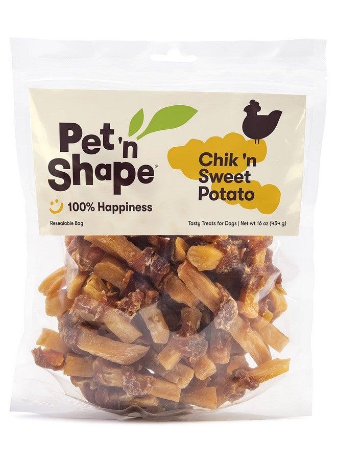 Sweet Potato Chews Jerky Dog Treats  1 Pound
