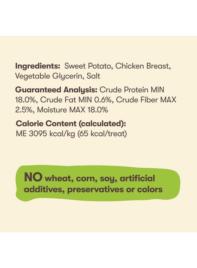 Sweet Potato Chews Jerky Dog Treats  1 Pound