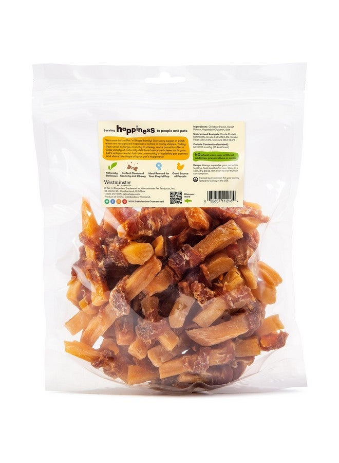Sweet Potato Chews Jerky Dog Treats  1 Pound