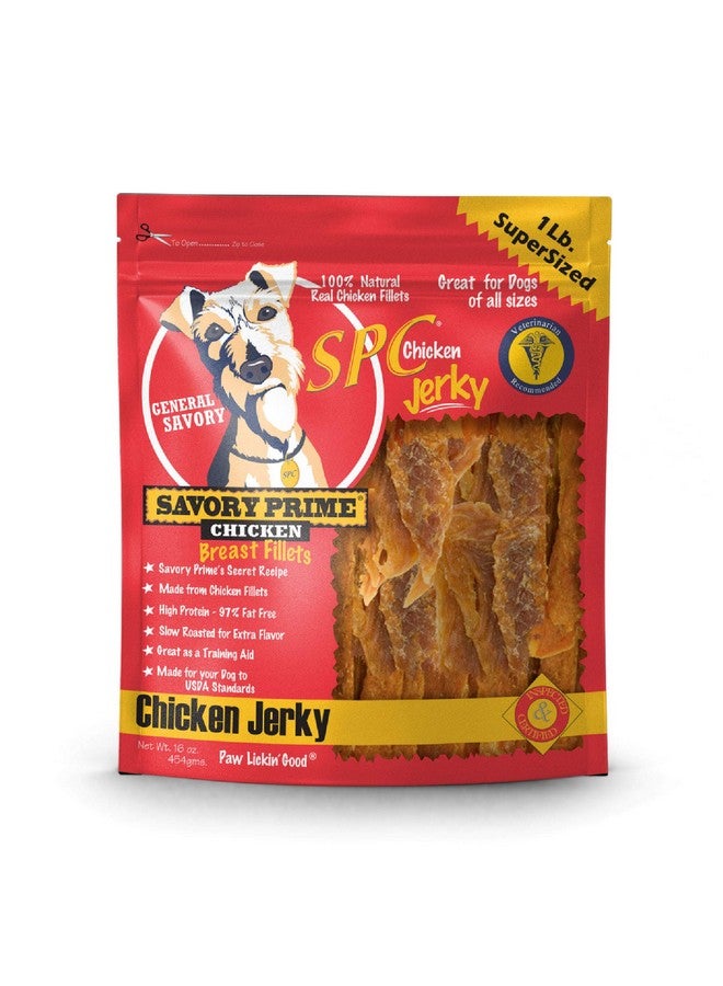 Chicken Jerky Treat, 16Ounce, All Breed Sizes, Model: 30016