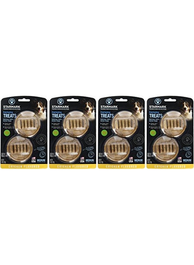 (4 Pack) Everlasting Treat Medium Chicken Made In The Usa
