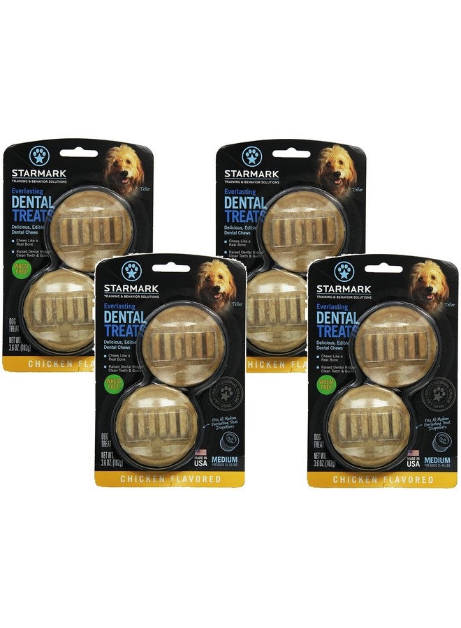 (4 Pack) Everlasting Treat Medium Chicken Made In The Usa