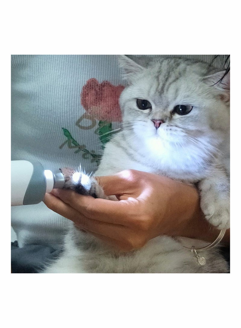 Dog Nail Grinder 3 Speed Pet Painless Paws Grooming Professional Quiet Powerful Electric Trimmer