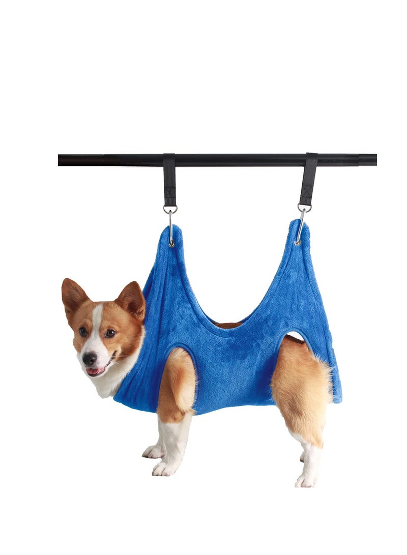 Dog Grooming Hammock Nail Trimming Helper Dog Grooming Harness Multifunctional Restraints for Small Medium Large Dogs and Cats Bathing Washing Grooming and Trimming Nails