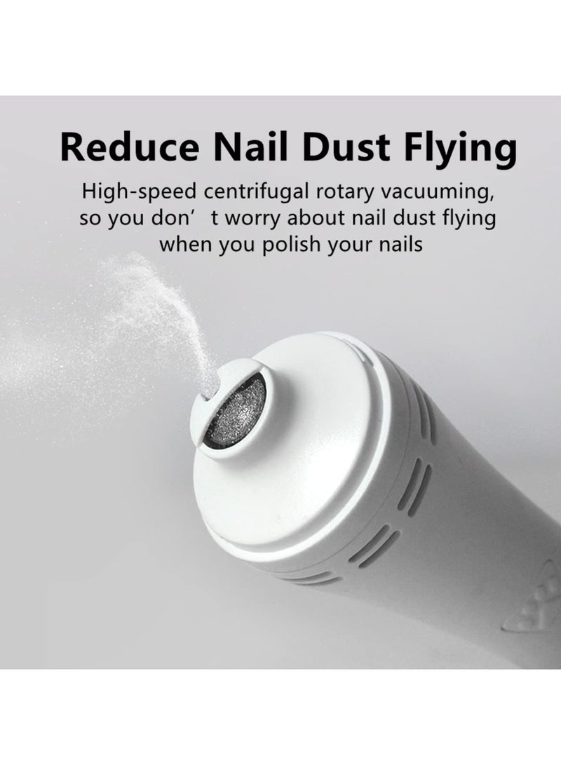 Professional Rechargeable Dog & Cat Nail Grinder - 3-Speed Quiet Trimmer for All Sizes, Safe & Easy Grooming