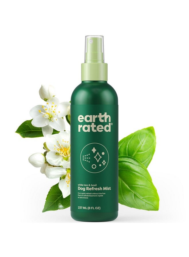 Dog Deodorizing Spray, Conditioning & OdorEliminating Dog & Puppy Perfume, For All Coat Types, Refreshing White Tea & Basil Scent, 8 Oz.