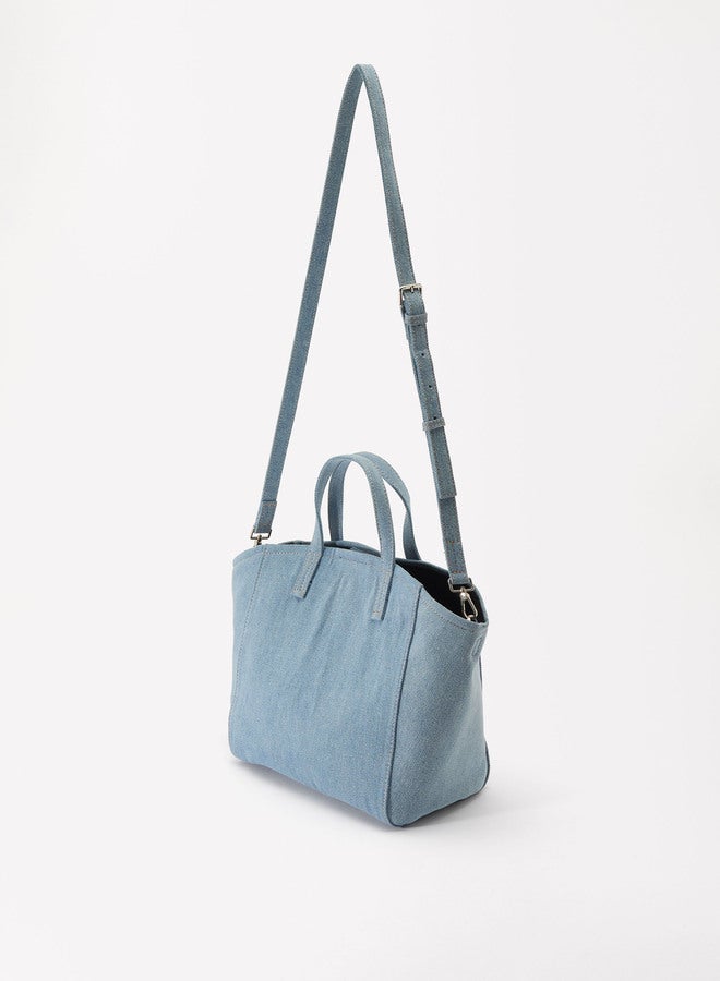 Tote Bag With Interchangeable Straps