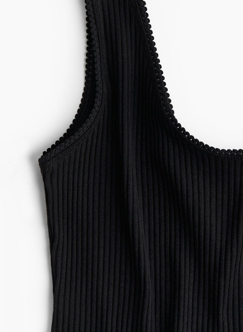 Ribbed Vest Top