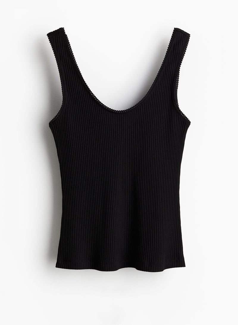 Ribbed Vest Top