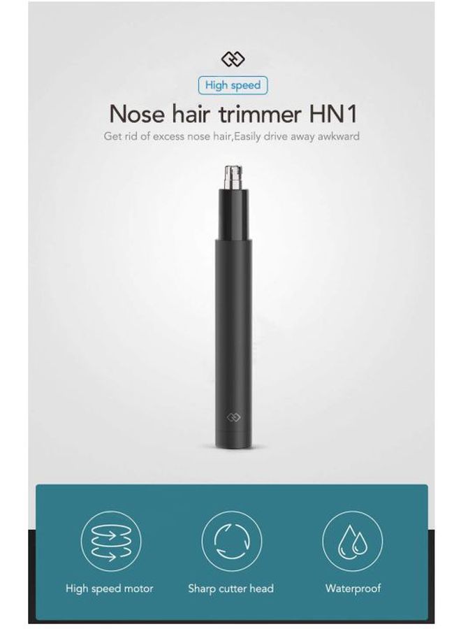 Mini Electric Nose Hair Trimmer Black