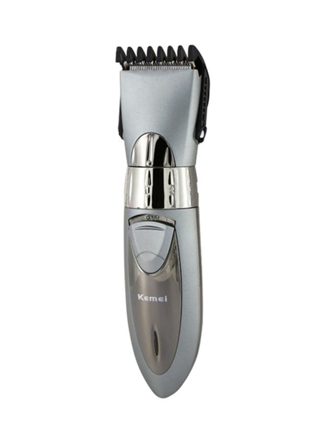 KM-605 Electric Hair Trimmer Silver 4.8x3.9x18.5cm