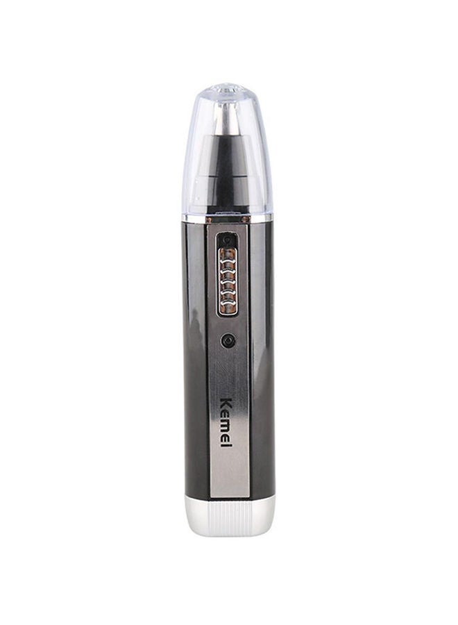 3 in 1 Electric Nose Hair Trimmer Grey 18x3.5x12cm