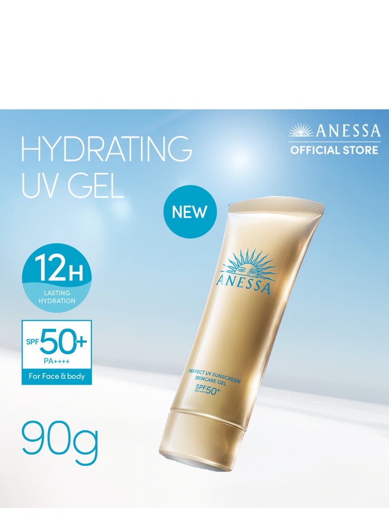 Anessa Perfect Uv Sunscreen Skincare Gel Spf50- 90g