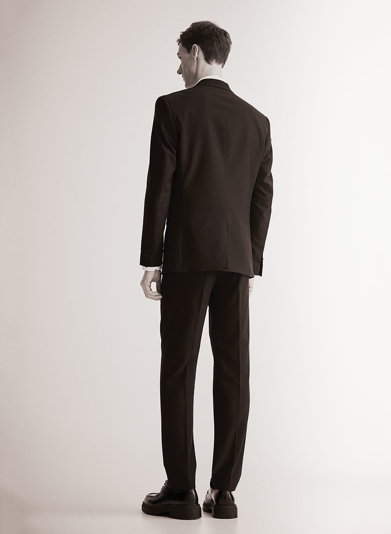 Slim Fit Suit Trousers