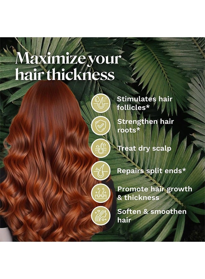 Batana Oil Rosemary Oil Hair Growth Serum - Nourish Scalp & Detox for Strong & Healthy Hair 100% Organic Batana Oil from Honduras with Rosemary - Reduce Hair Loss & Detox Your Scalp 30ml