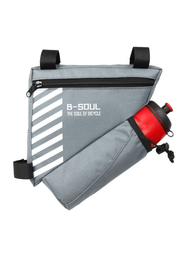 Bike Frame Storage Bag With Bottle Holder 20.5x18x5cm