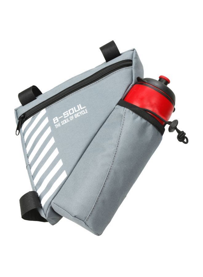 Bike Frame Storage Bag With Bottle Holder 20.5x18x5cm