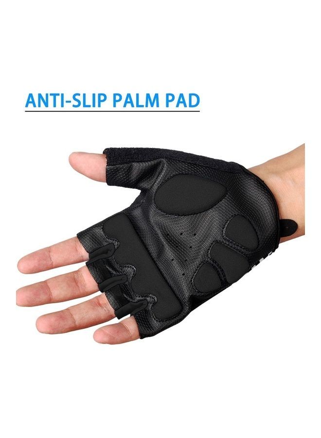 Breathable Half Finger Biking Gloves