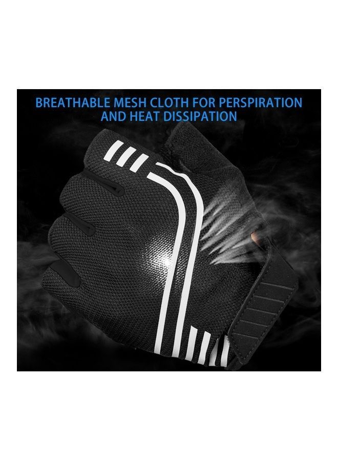 Breathable Half Finger Biking Gloves