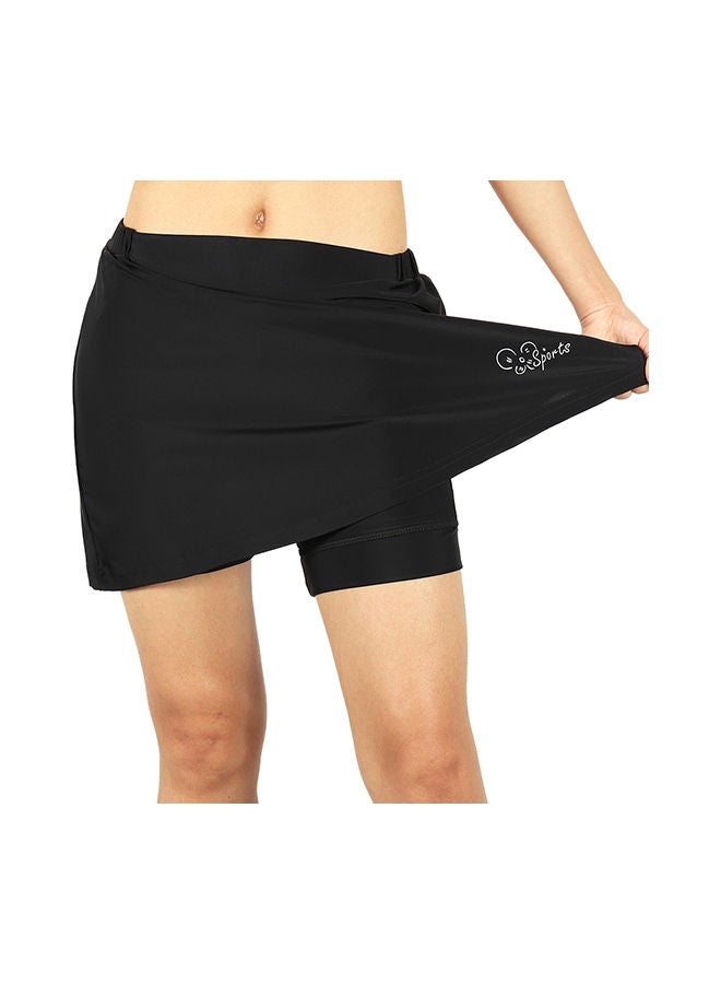 2-in-1 Cycling Skort With Gel Padded Liner