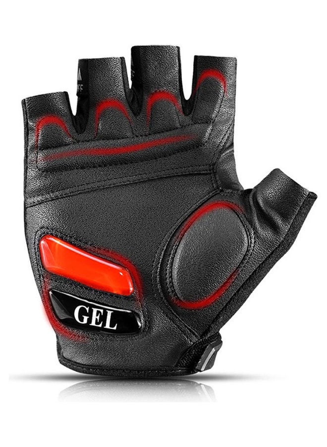 Anti-Slip Shock-Absorbing Pad Cycling Gloves 8-8.5cm