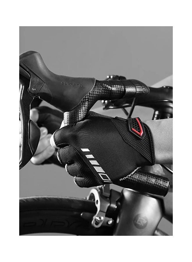 Anti-Slip Shock-Absorbing Pad Cycling Gloves 8-8.5cm