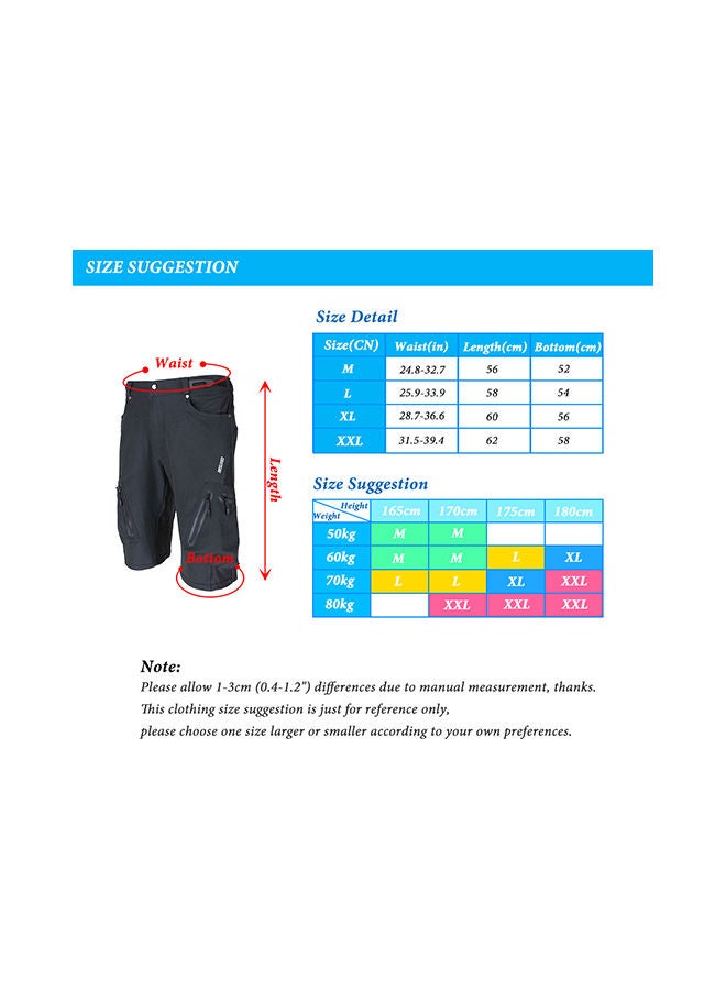 Breathable Sports Loose Fit Shorts