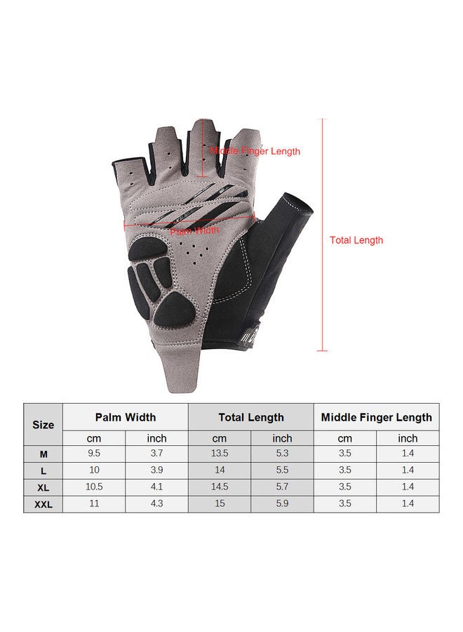 MTB Half Finger Cycling Sports Gloves 0.04kg